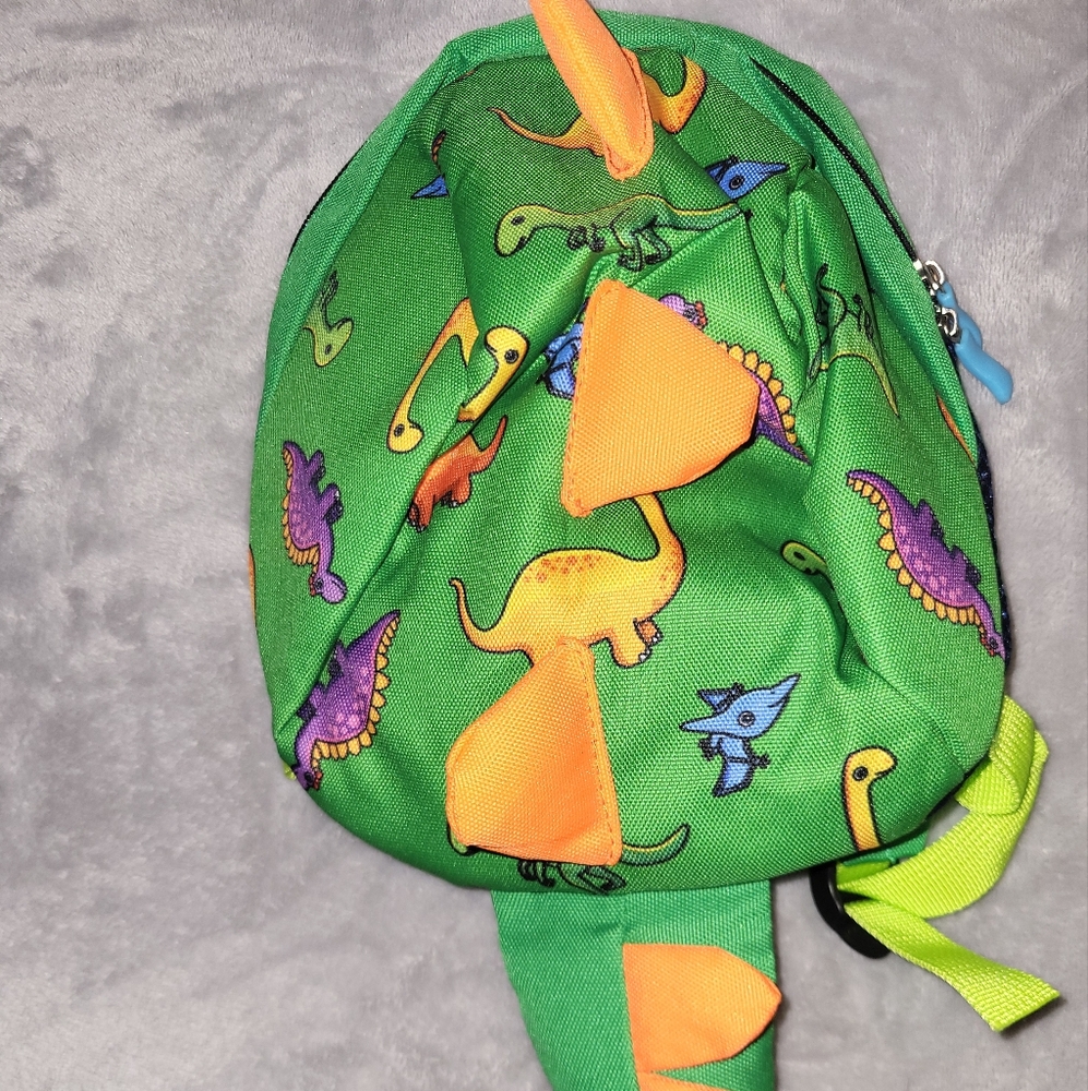 Vibrant Dinosaur Print Kids Backpack
